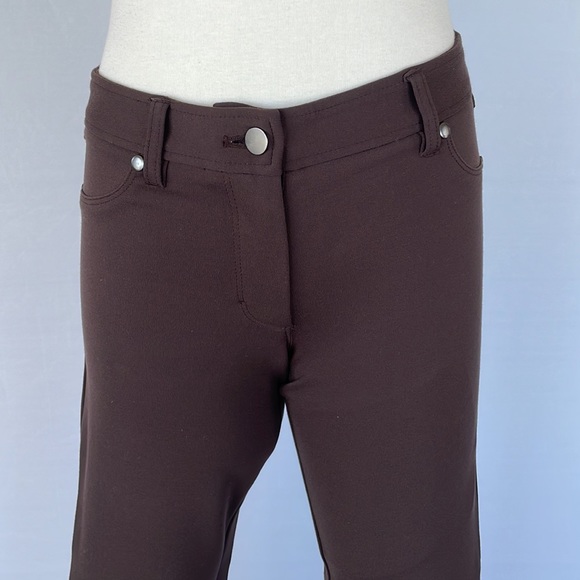 NWT J.McLaughlin Brown Stretchy Pants Size 0 - Picture 9 of 16